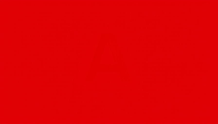 Bold letter 'A' on red background.