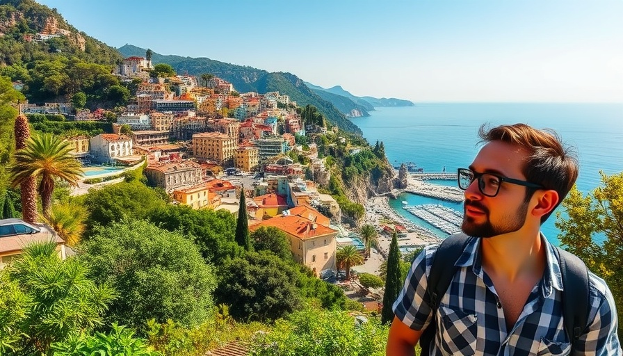 Live in Taormina Italy Without Being Rich - scenic cityscape with person.