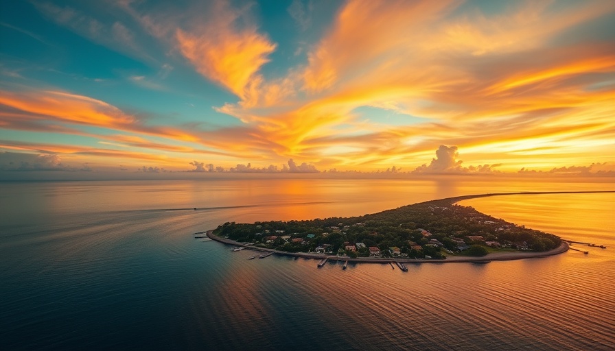 Stunning Belize coastline at sunset, ideal for Belize Offshore Banking.