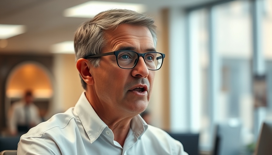 Nomad Capitalist Live speaker with glasses in office setting.