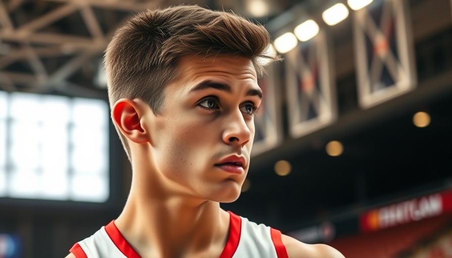 Landon Drury resilience at 2025 U20 Worlds, determined young athlete indoors.