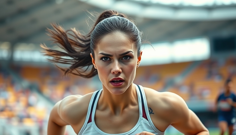 Julian Alfred intensely running at the Diamond League Final