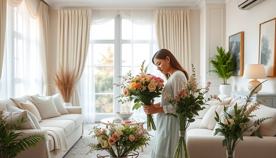 Cozy living room styling in Durham, NC