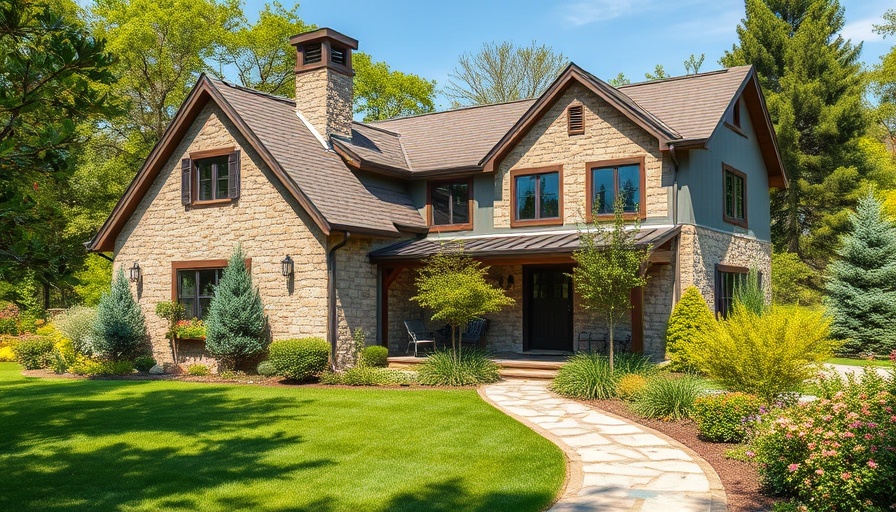 Cashiers Designer Showhouse 2025: modern rustic home exterior
