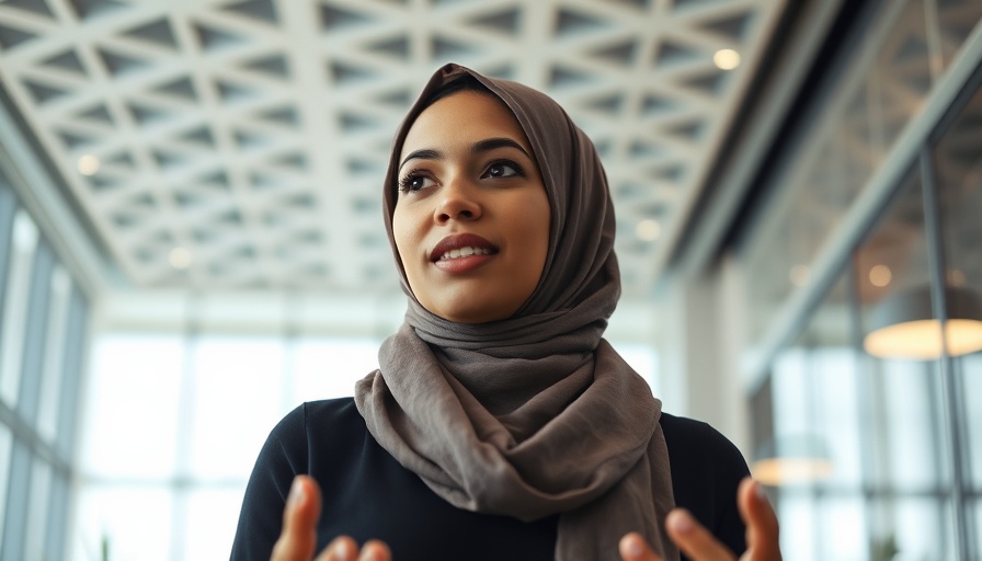 Young woman at Riaya Young Adult Stewardship Program event.