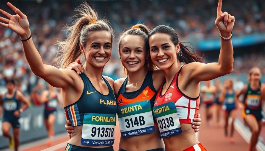 Melissa Jefferson Wooden 100M Sprint Gold celebration in cinematic photo.