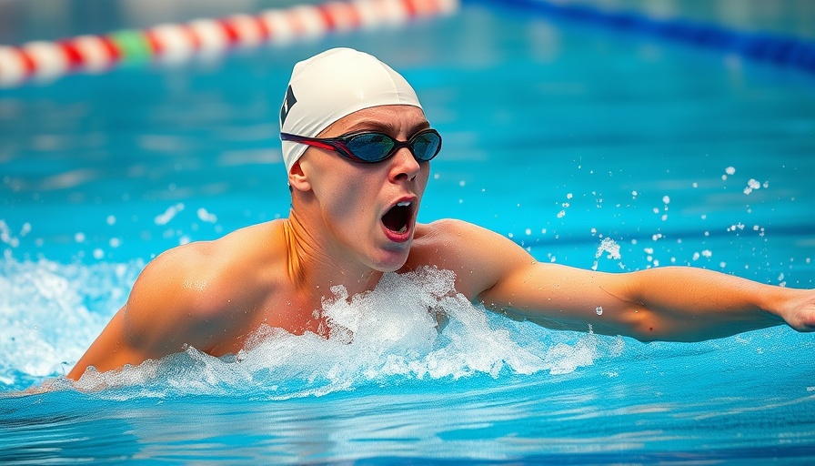 Men's 200 Backstroke Top Performances in action, dynamic swimming event.