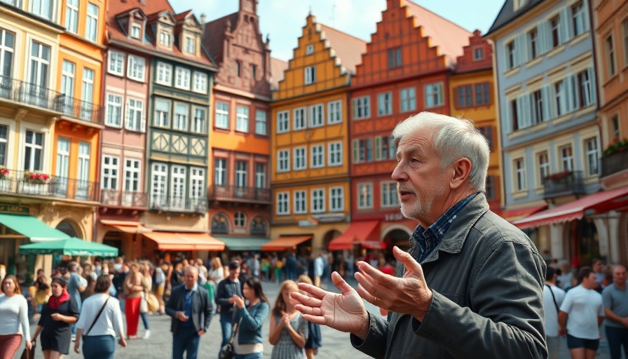 Cheapest countries to live or retire in Europe, vibrant town square.