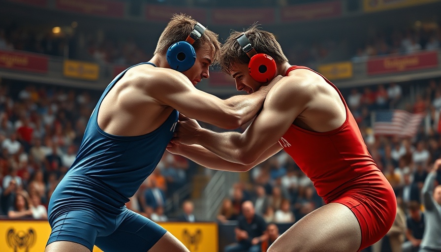 Epic wrestling throws in a dynamic 2018 world semi-final match.