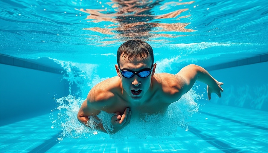 Swimmer practicing freestyle breathing techniques underwater.