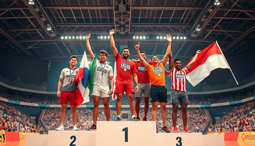 2025 Paris Challenge Cup Results: Victory celebration on podium.