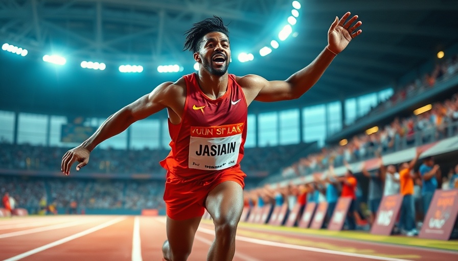Cordell Tinch Track Championship Winner triumphs in dynamic sports scene.