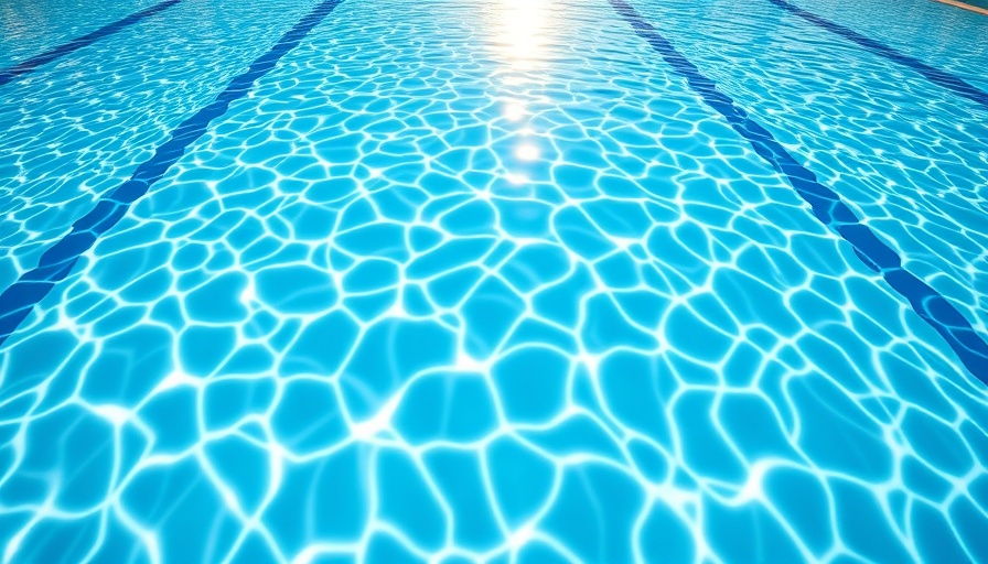 Emil LaSida Swimming Legacy pool with clear blue water under sunlight.