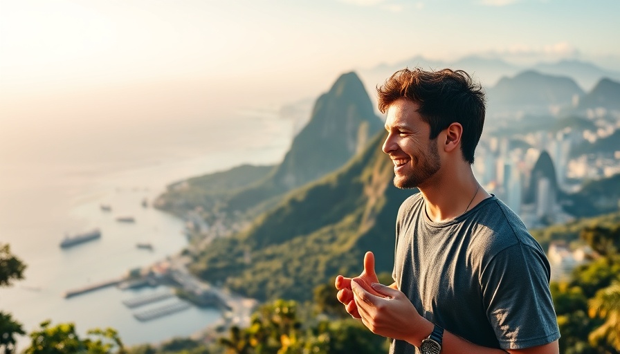 Cost of Living in Rio de Janeiro discussed by an expat against city view.