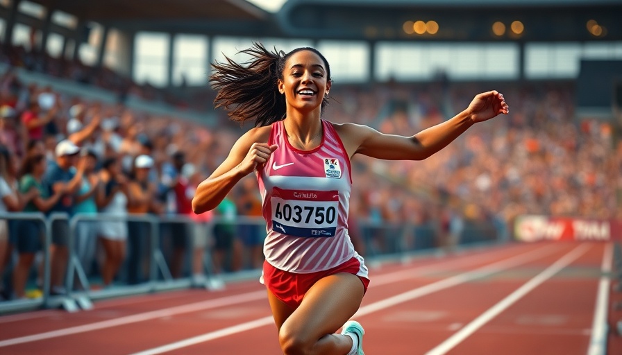 Team USA Women's 4x400m Relay race finish celebration