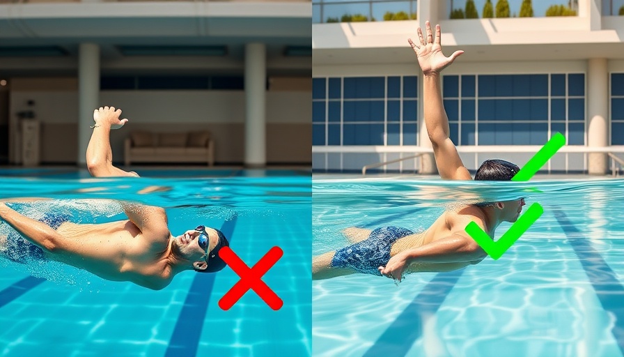 Avoid recovery mistakes in swimming technique comparison.