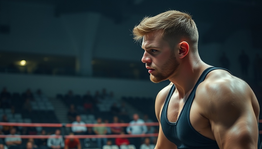 Wyatt Hendrickson vs. Trent Hillger intense wrestling match scene