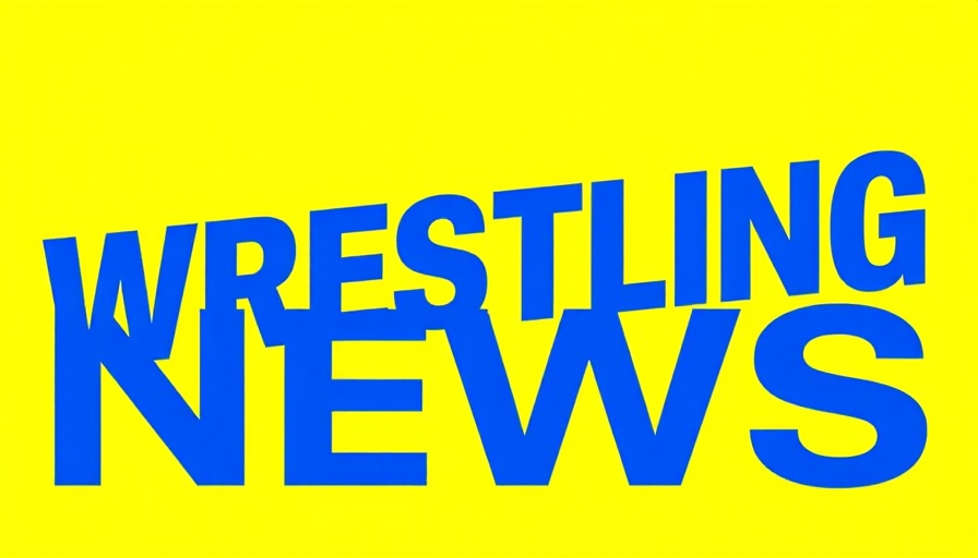 September 25 2025 Wrestling News logo with bright yellow and blue.