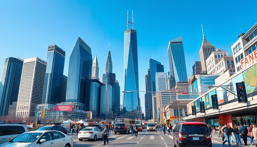 Modern skyline symbolizing Qatar jobs today amid urban life.