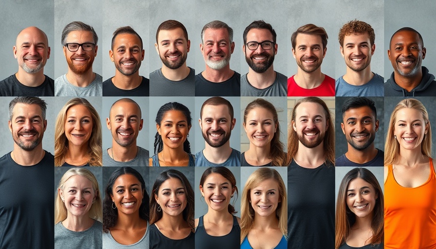 Diverse fitness coaches grid, representing coaching pitfalls.