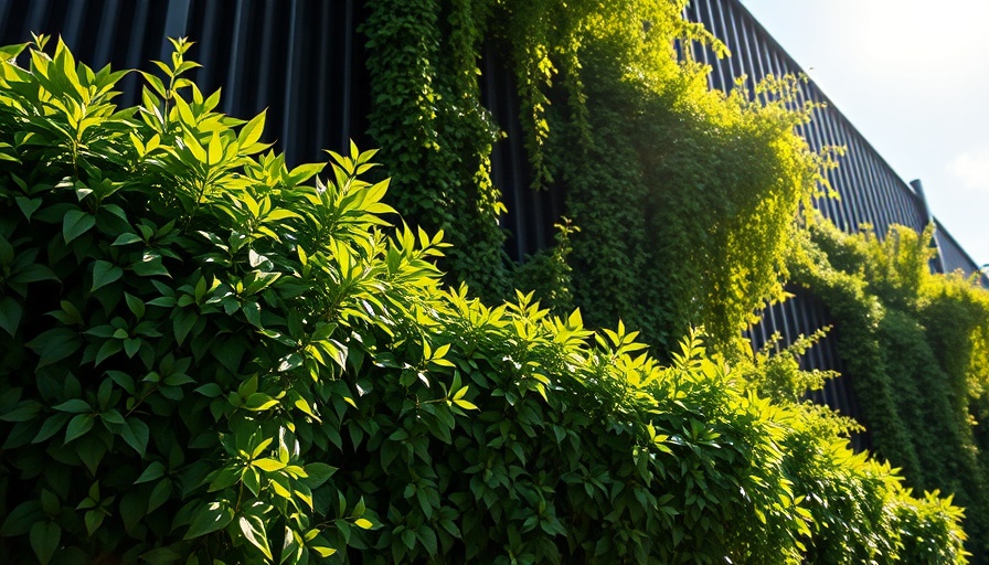 Modern sustainable home design in Thailand with green foliage.