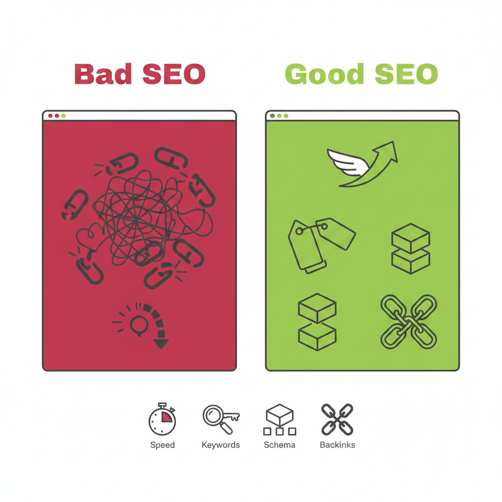 bad seo vs good seo