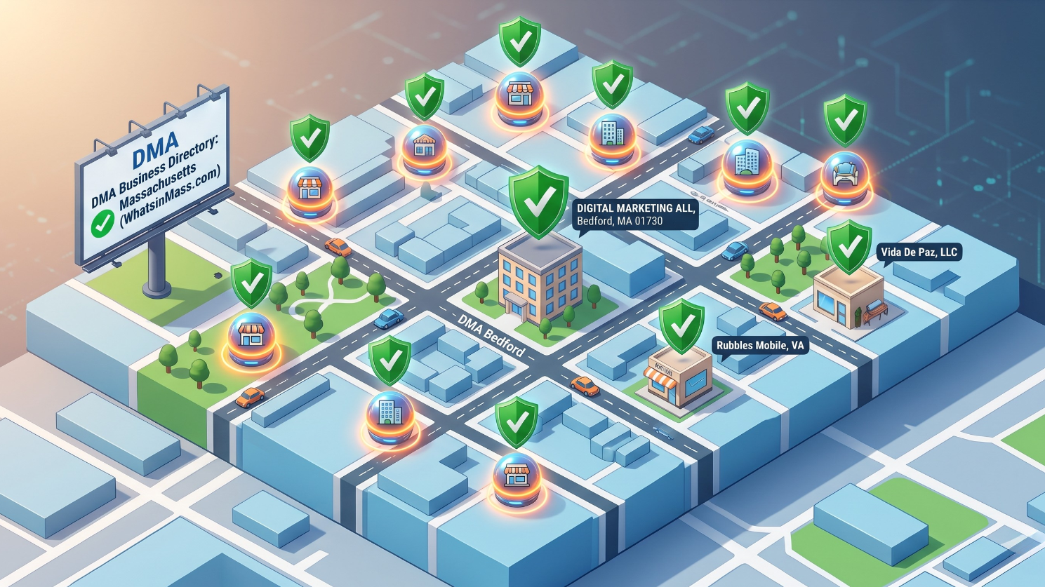 Local SEO Map Pack visualization for 2026