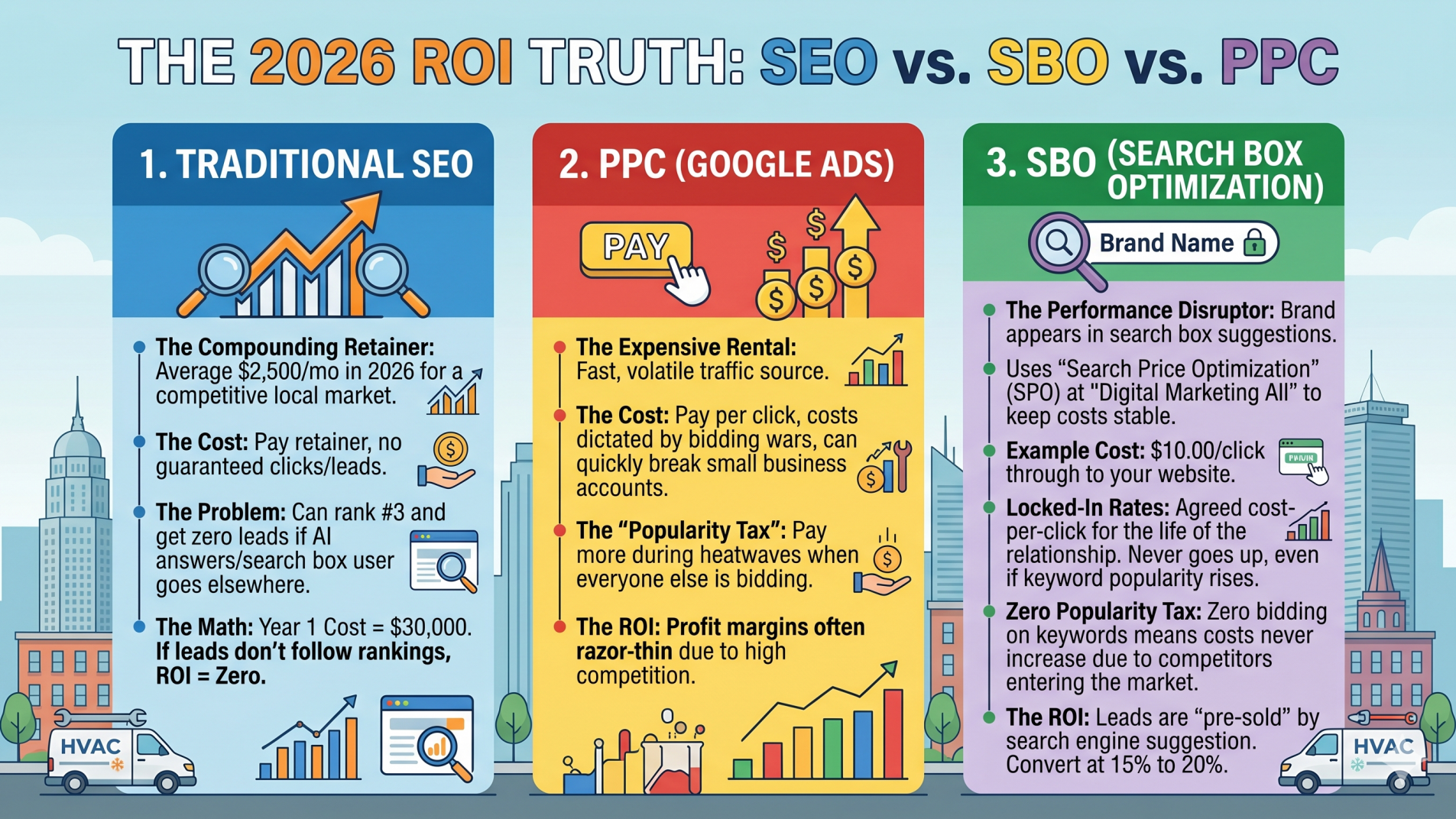 ROI Truth - SEO vs SBO vs PPC