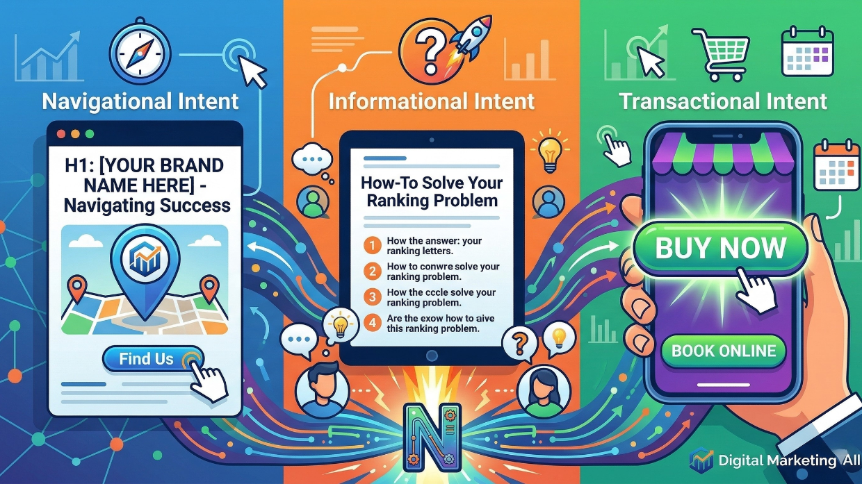 Navigational Informational and Transactional Intent