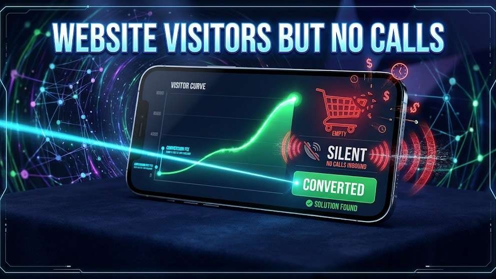 Website Visitors But No Calls