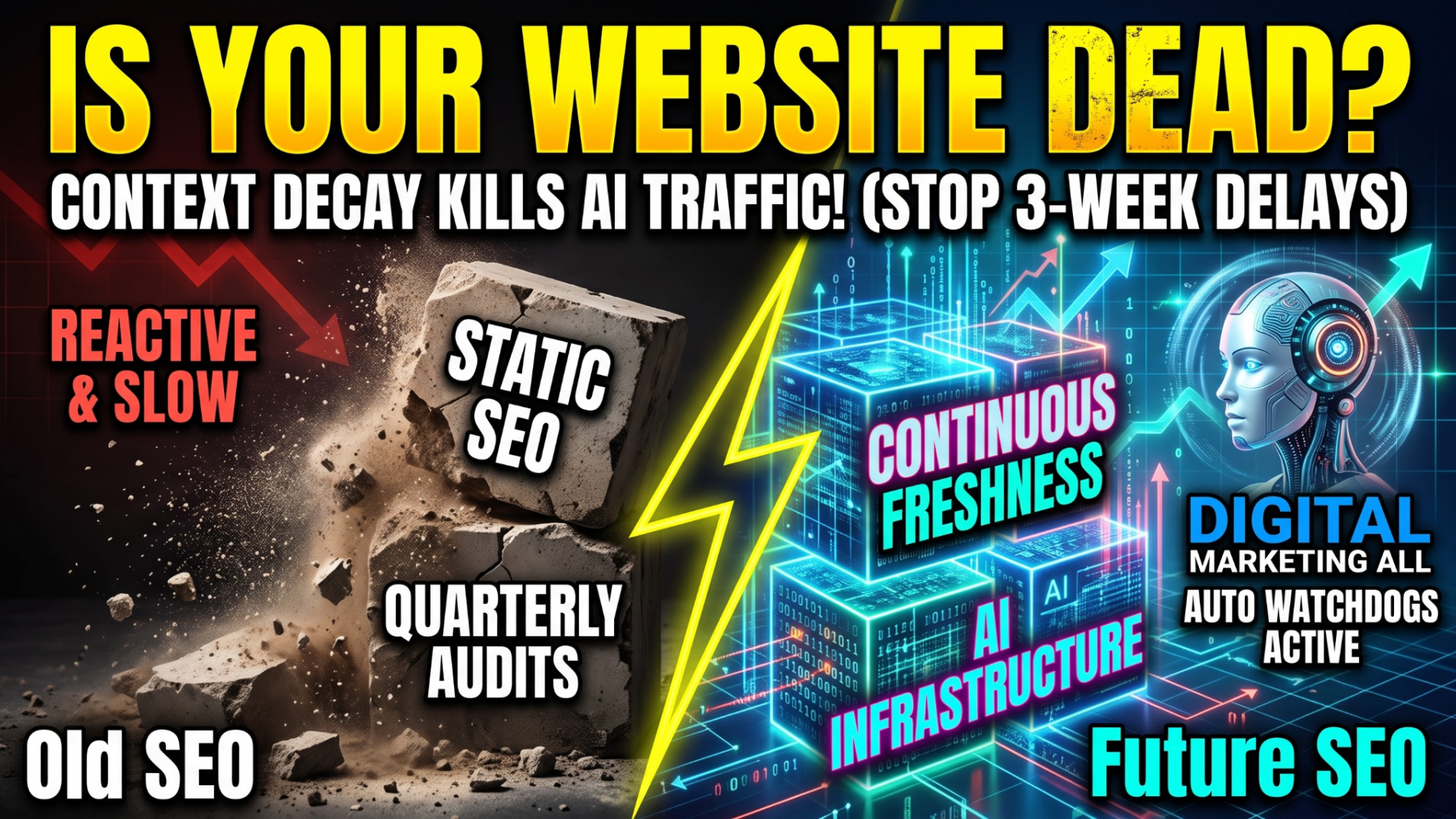 Is your website dead? Context Decay kills Ai Traffic.