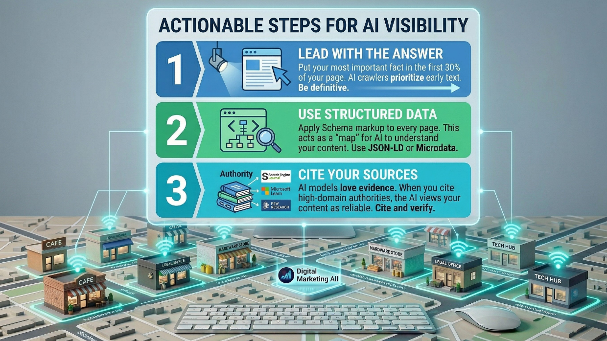 Actionable Steps For AI Visibility