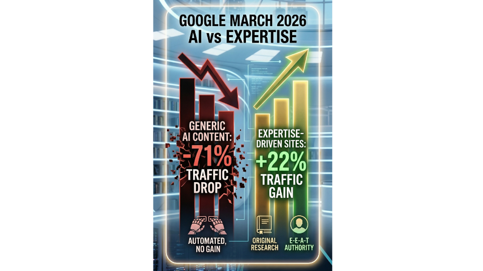 generic ai content vs expertise driven sites