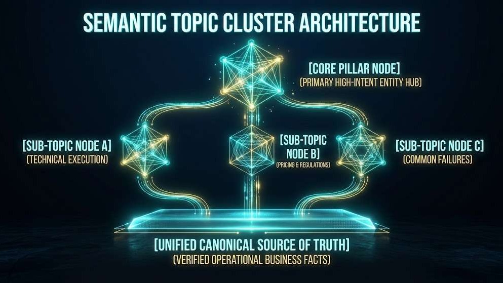 Semantic Topic Cluster Architecture