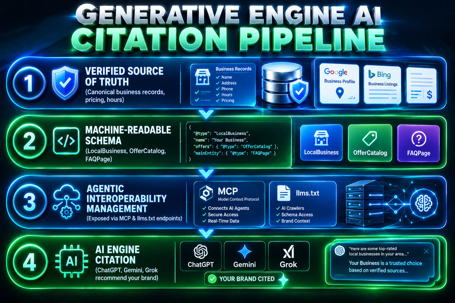 Generative Engine AI Citation Pipeline