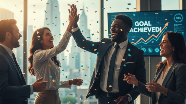 Goal achieved - success