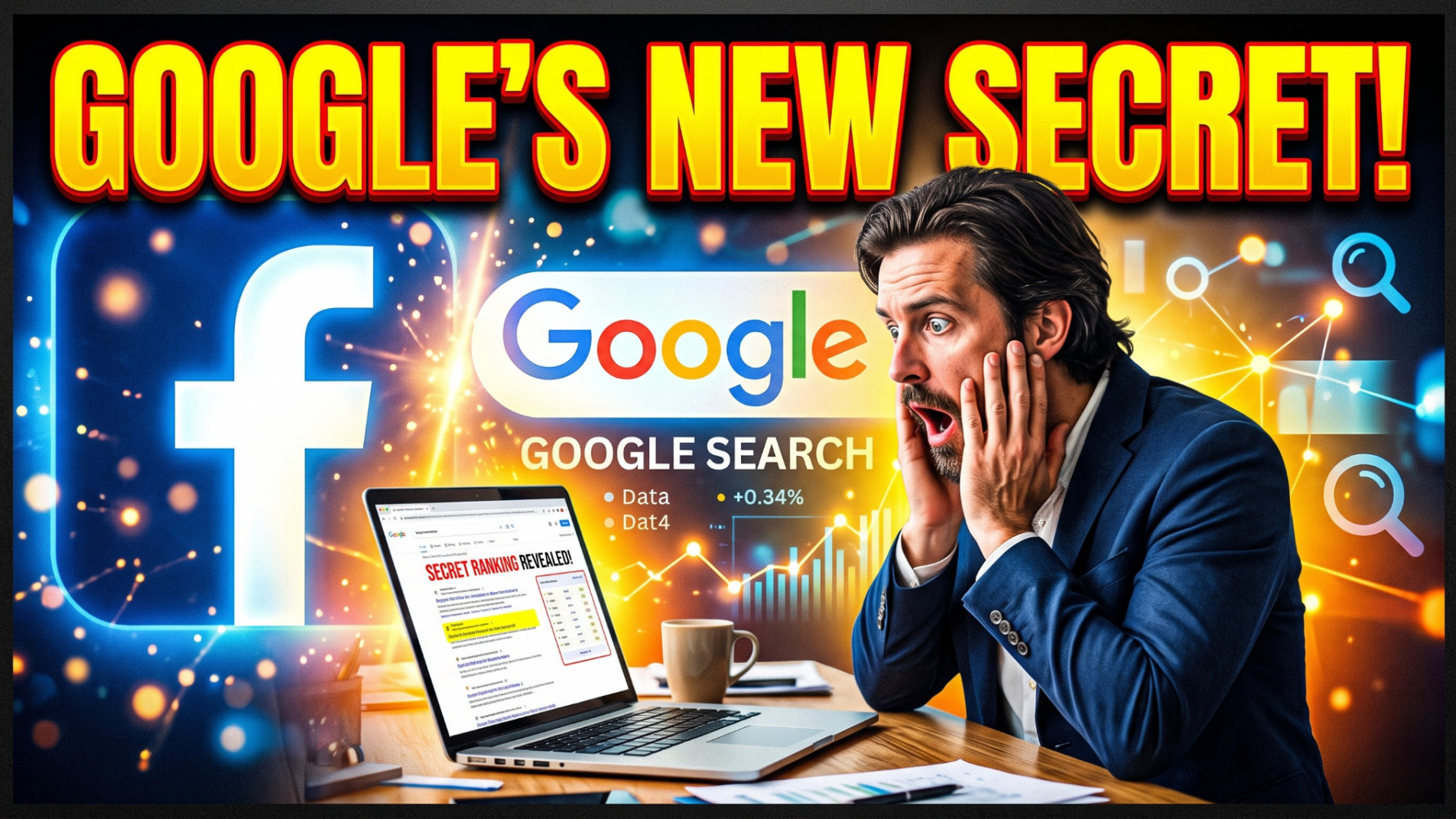 thumbnail about Google's new social media ranking secret.