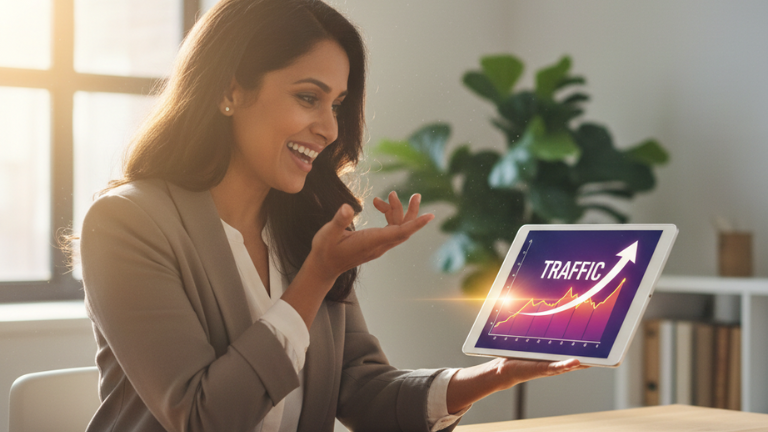 Traffic from social media