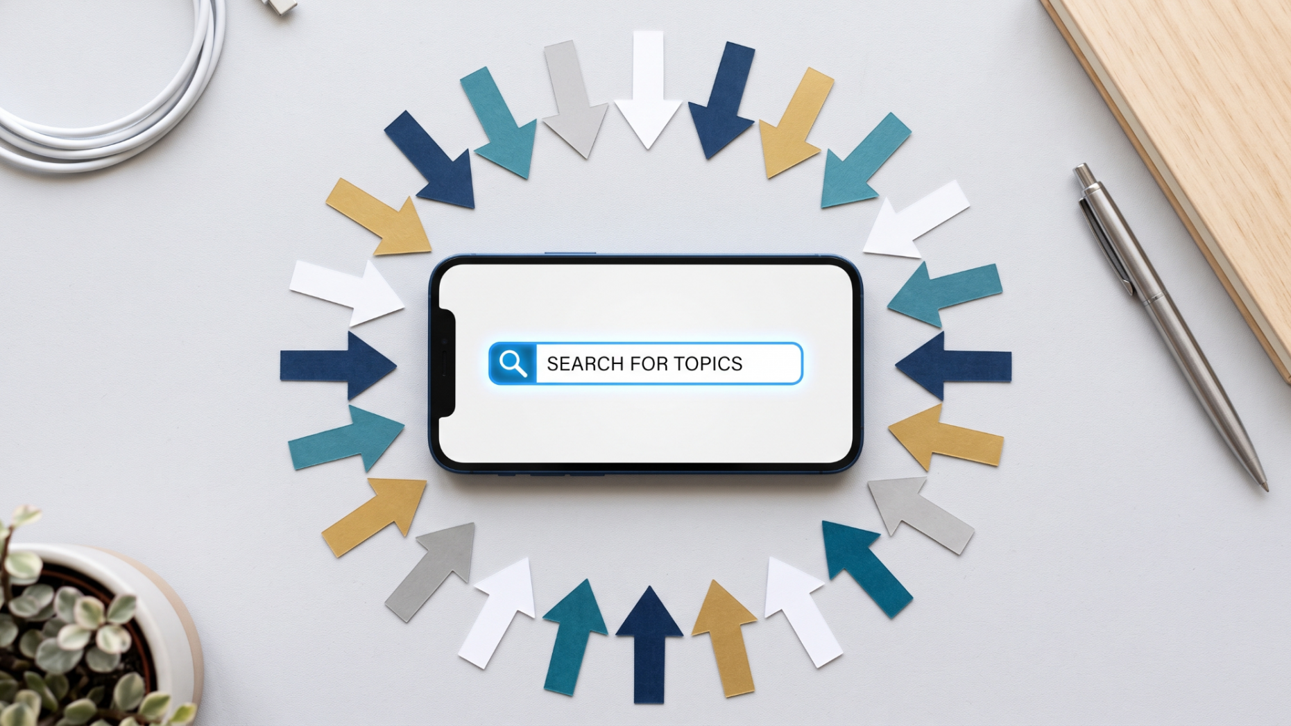 Search for topics