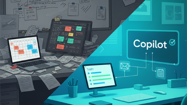 with and without copilot