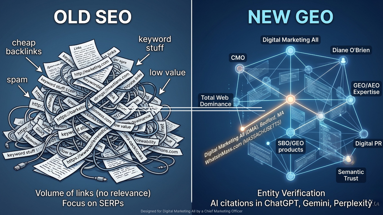 Old SEO vs New Geo