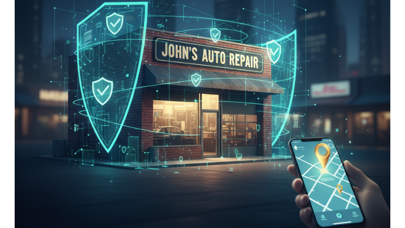 John's auto repair found with AI search