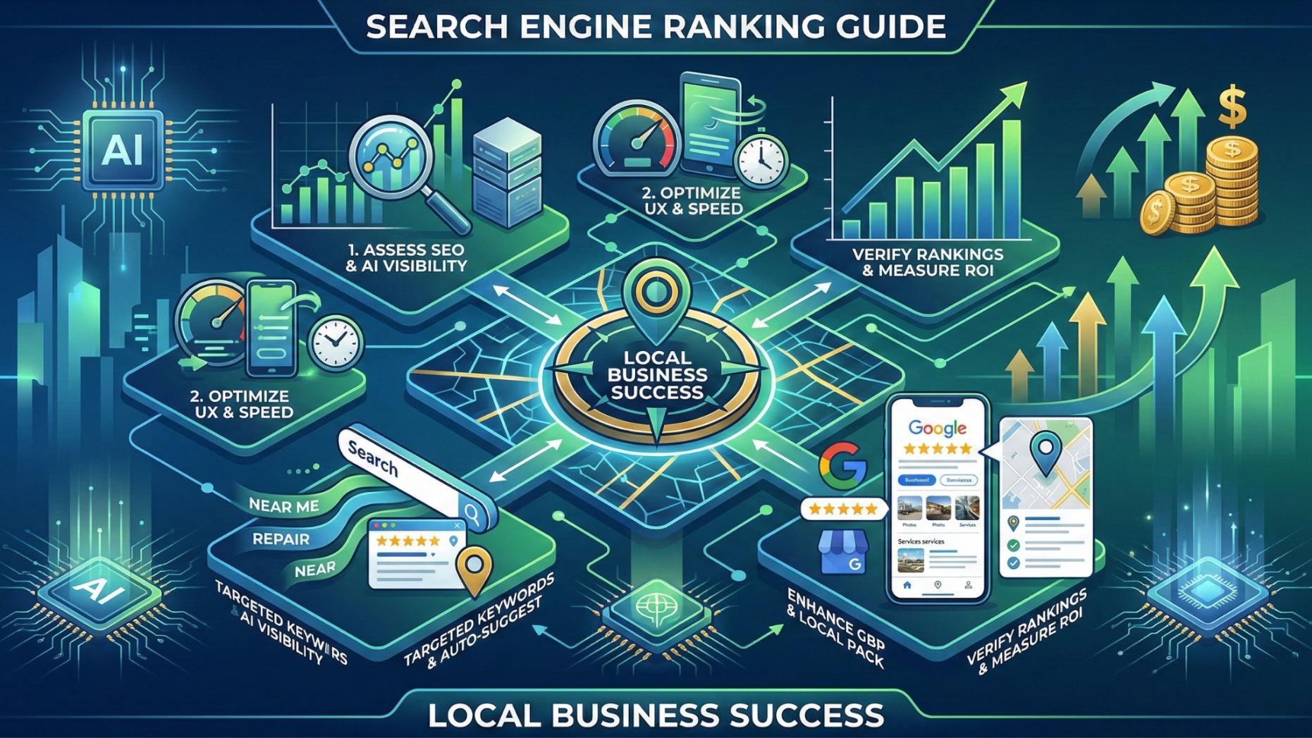 SEO performance and AI visibility