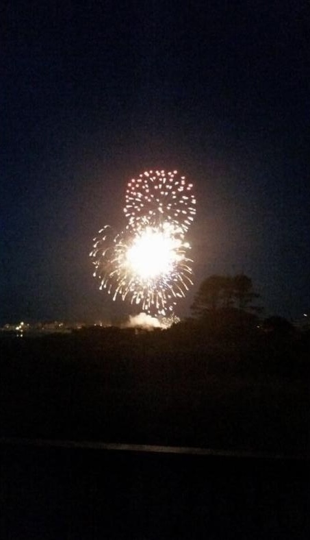 Fireworks at Beach