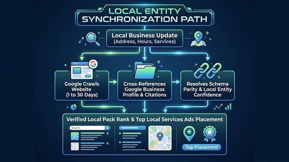 Local Entity Synchronization Path