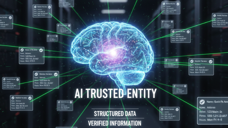 AI trusted entity - structured data - verified information