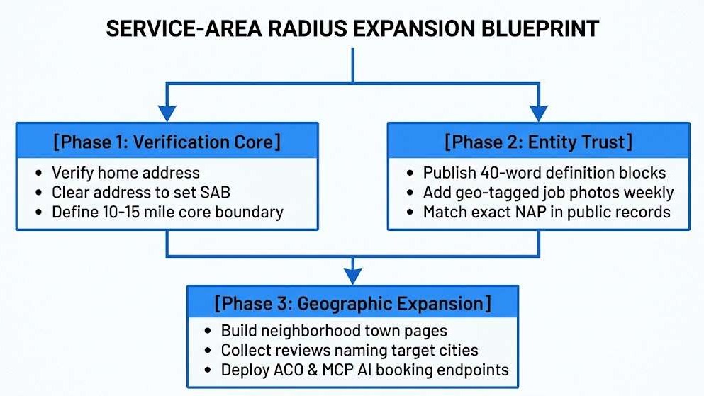service area radius expansion