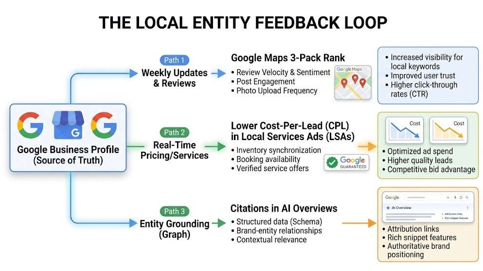 The local entity feedback loop