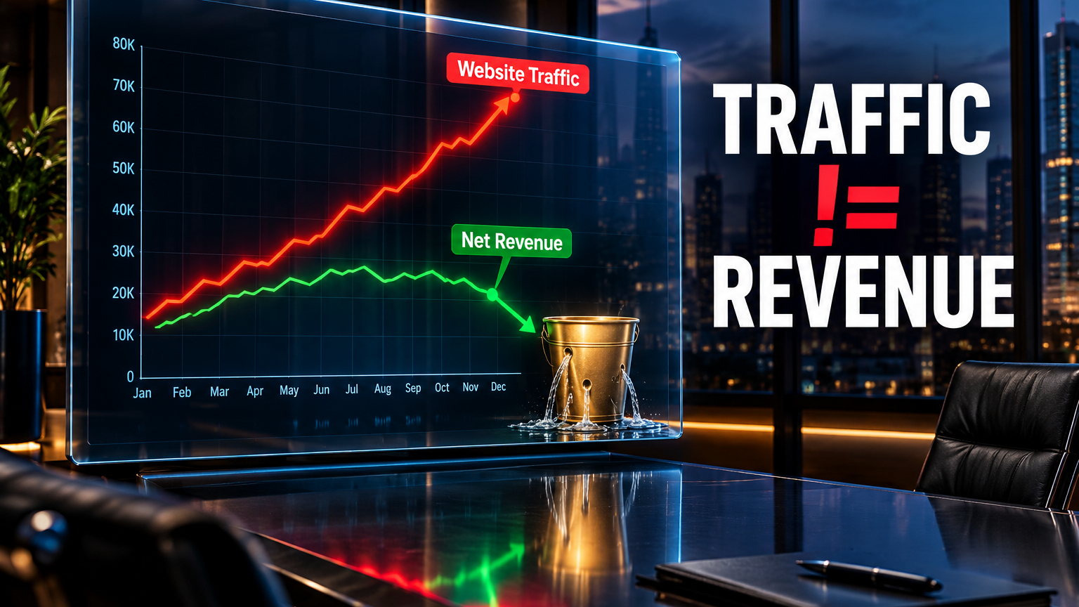 More Traffic doesn't equal more revenue