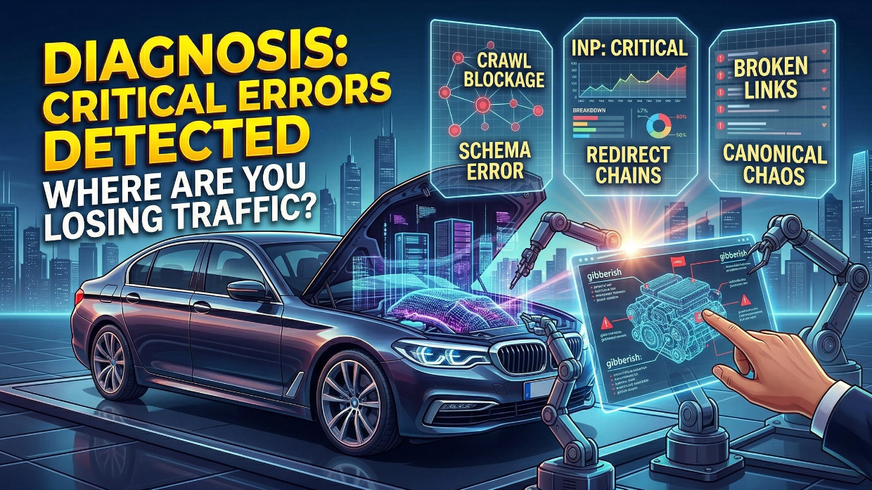 Critical Erros Cause Loss Traffic
